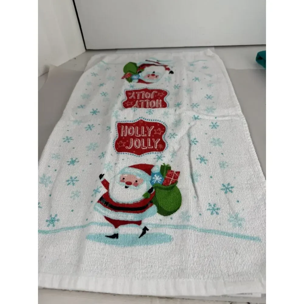 Christmas Towels 4 Hand Various Holiday Designs Colors and Sizes Branded